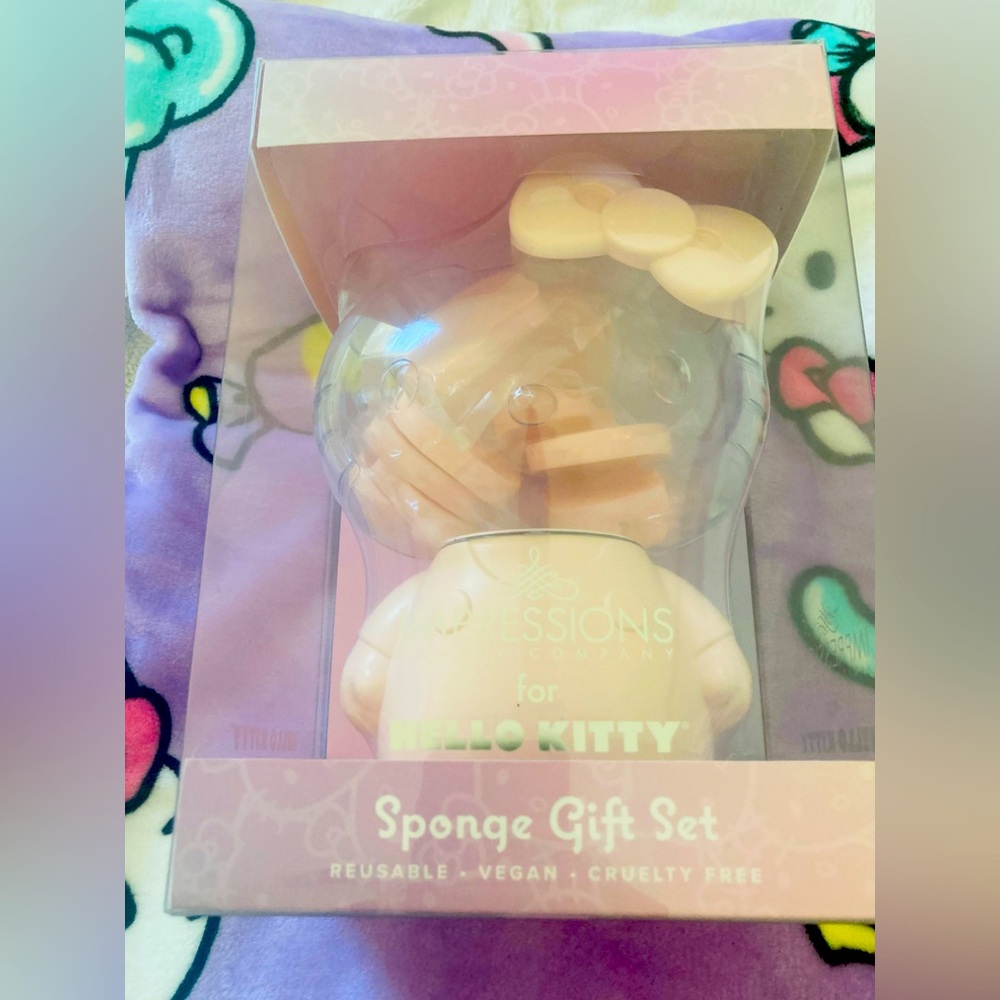 Hello kitty sponge set